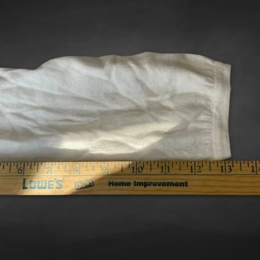 Boden Blouse Button-Front Closure‎ Decorative Accents Lightweight Fabric White 4 - Picture 5 of 7